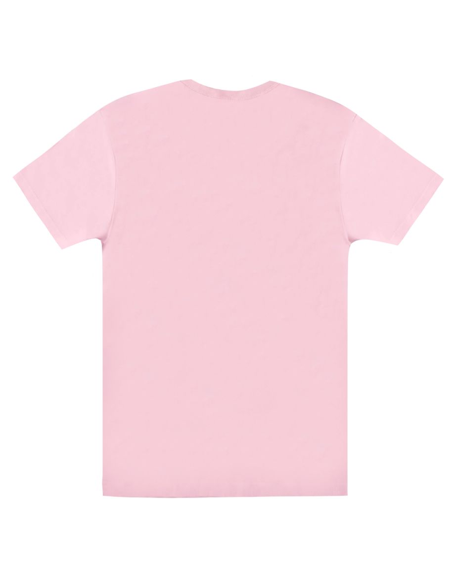 Disney Mens Cars Jackson Storm Stripes T-Shirt - Baby Pink - 1