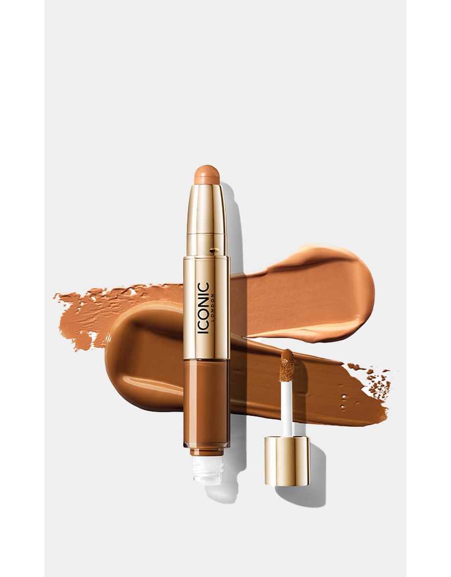 Iconic London Radiant Concealer and Brightening Duo Neutral Deep