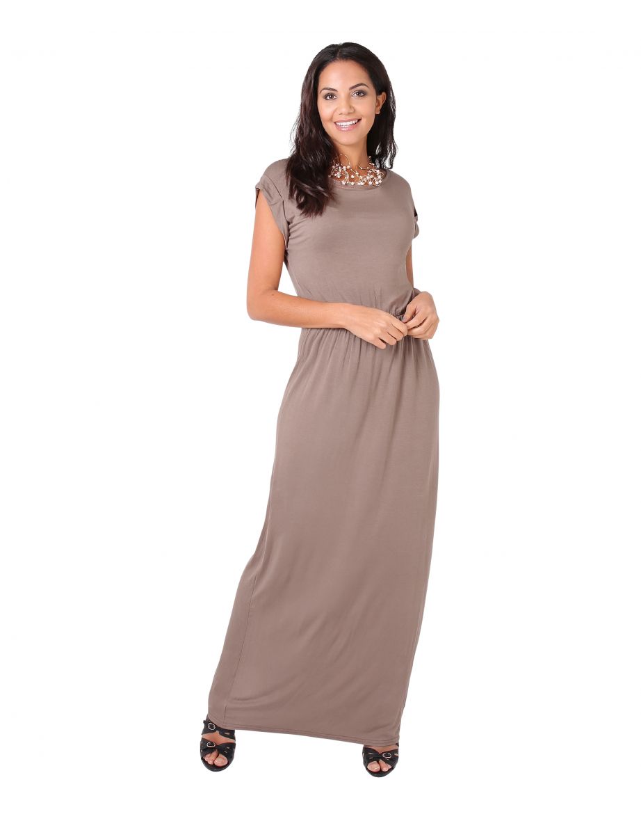 soft jersey maxi dress