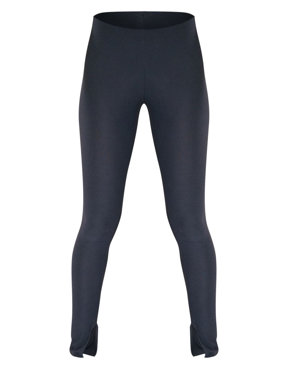 Black Soft Touch Jersey Leggings - 4