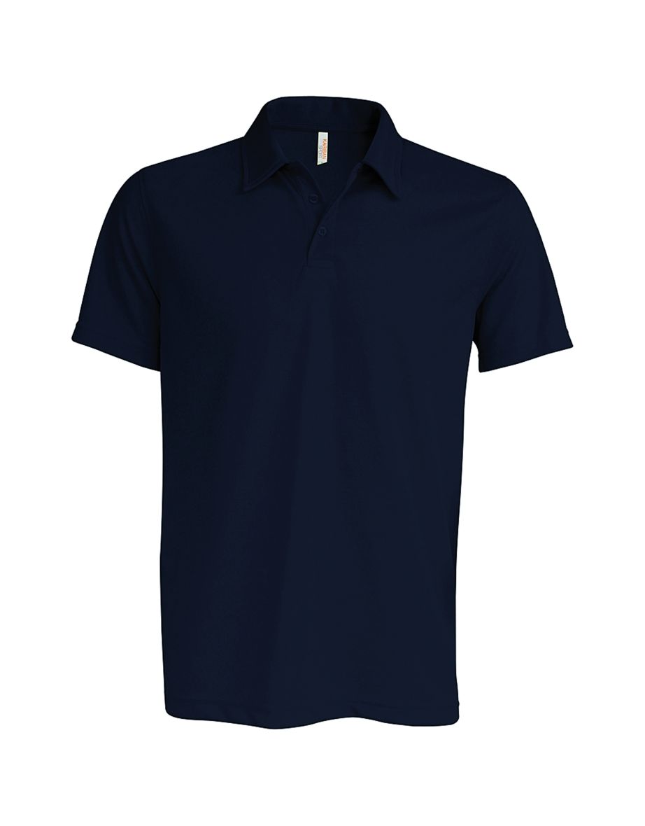 Kariban Proact Mens Short Sleeve Performance Polo Shirt - Navy