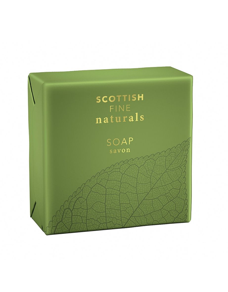 Scottish Fine Soaps Naturals Coriander & Lime Leaf Soap Wrapped 100g
