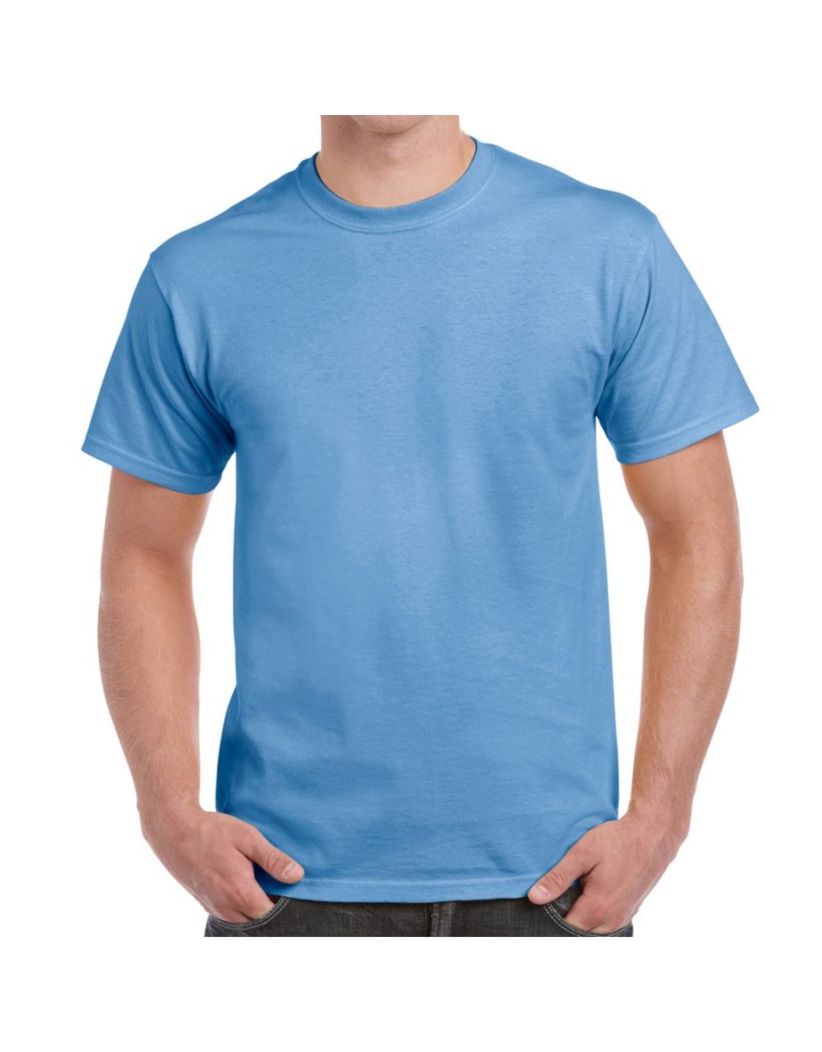 Gildan Mens Hammer Heavyweight T-Shirt - Flo Blue - 2
