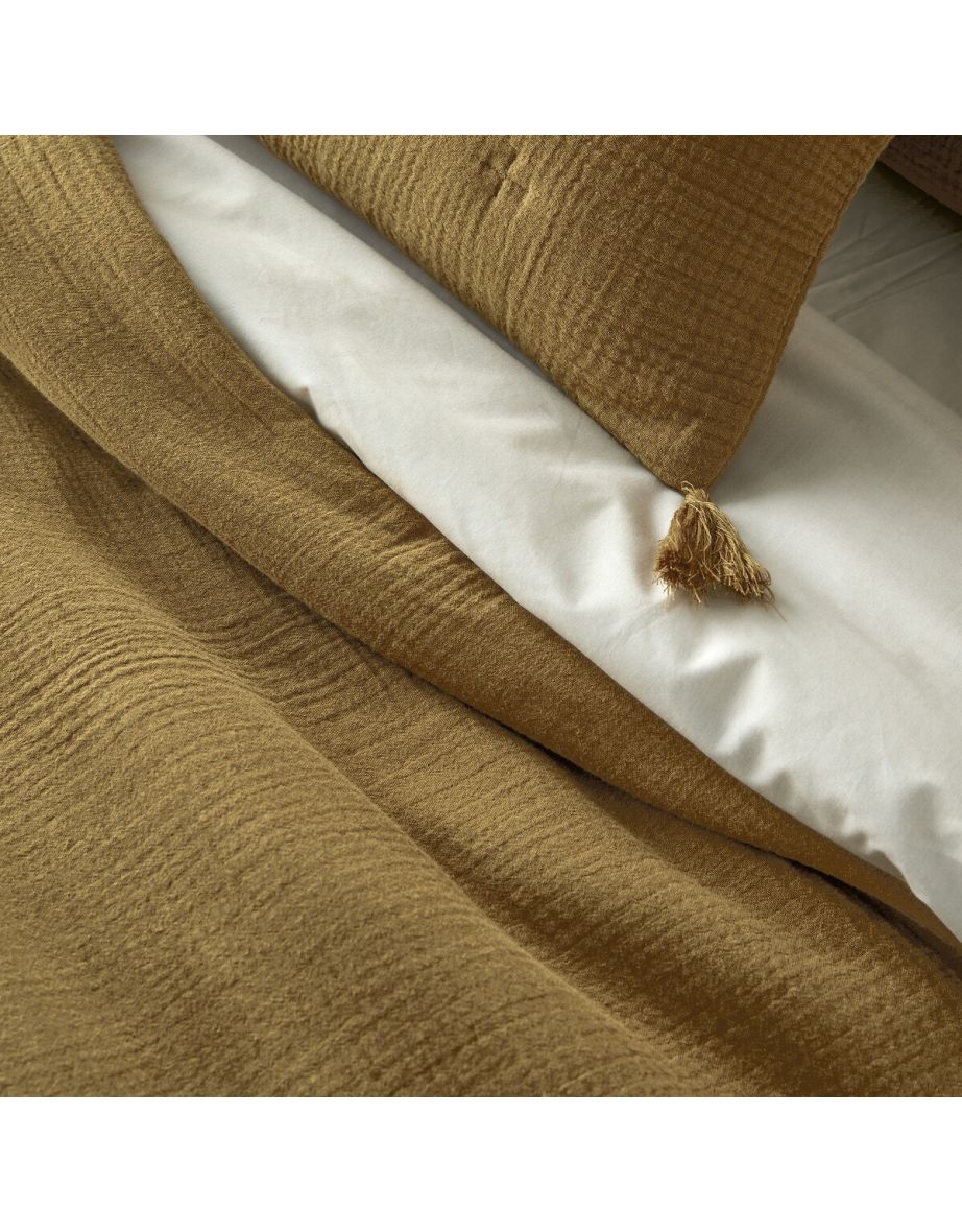 Kumla 100% Cotton Muslin Cushion Cover - 3