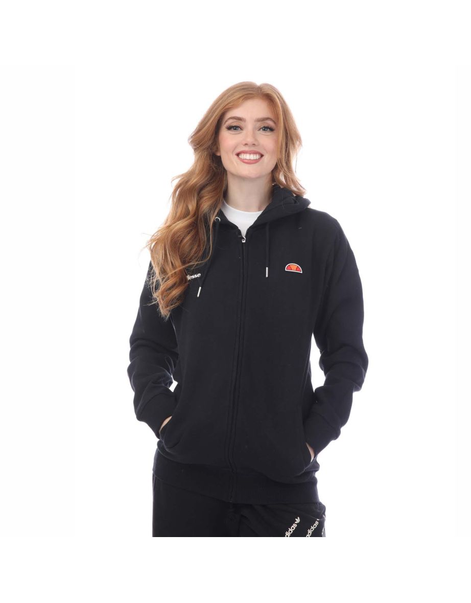 Women's Ellesse Henicea Full Zip Hoody in Black