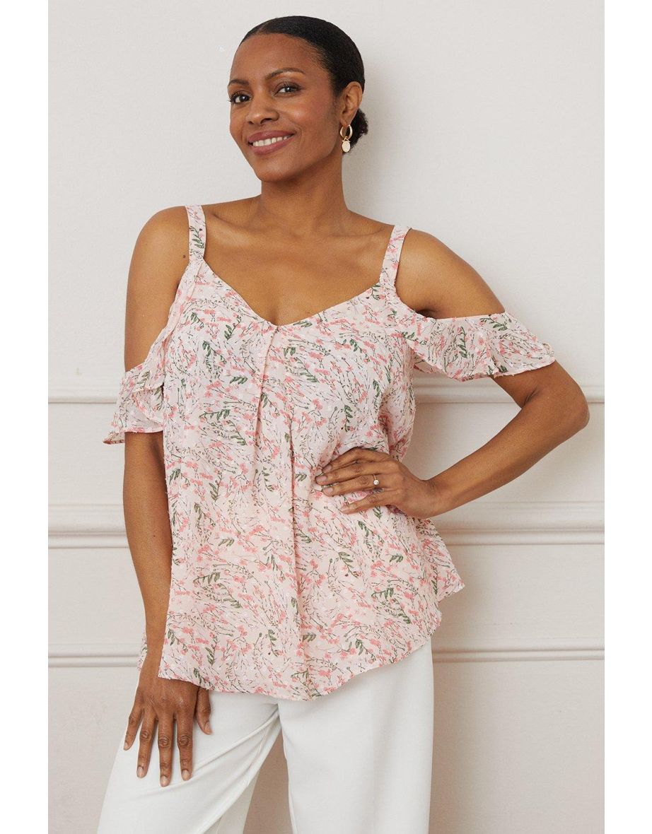 Wallis ruffle top new arrivals