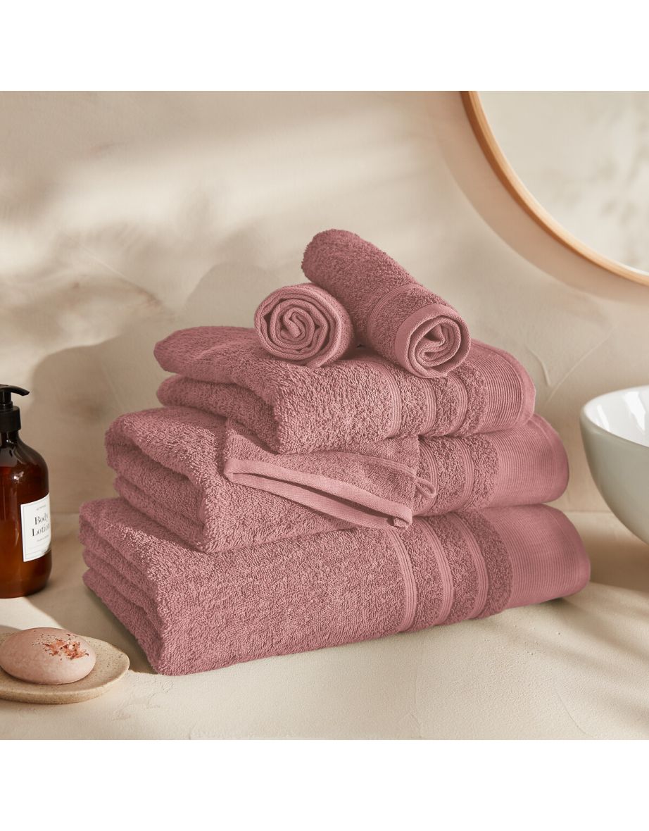 Set of 4 Zavara 100% Cotton Terry Supersoft Wash Mitts - 3
