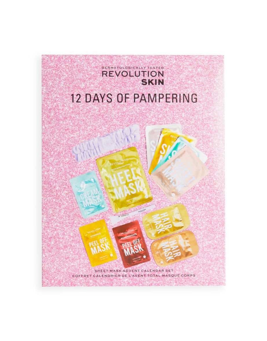 Revolution Skincare 12 Days of Face, Body & Hair Mask Advent Calendar - 1