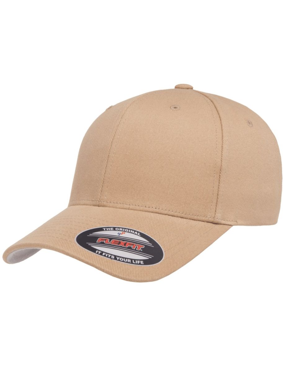 Flexfit By Yupoong Brushed Twill Cap - Khaki