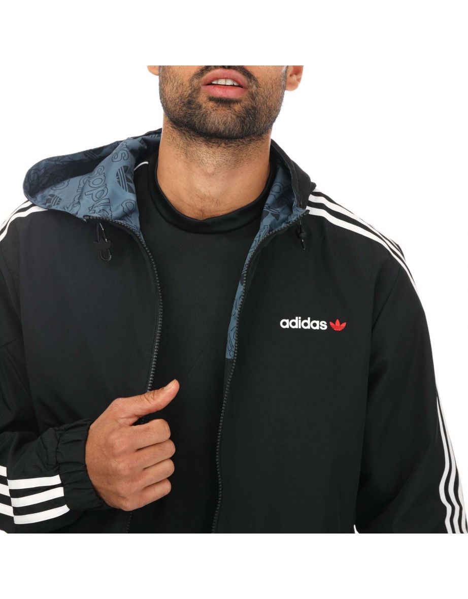 Adidas originals reversible windbreaker shop