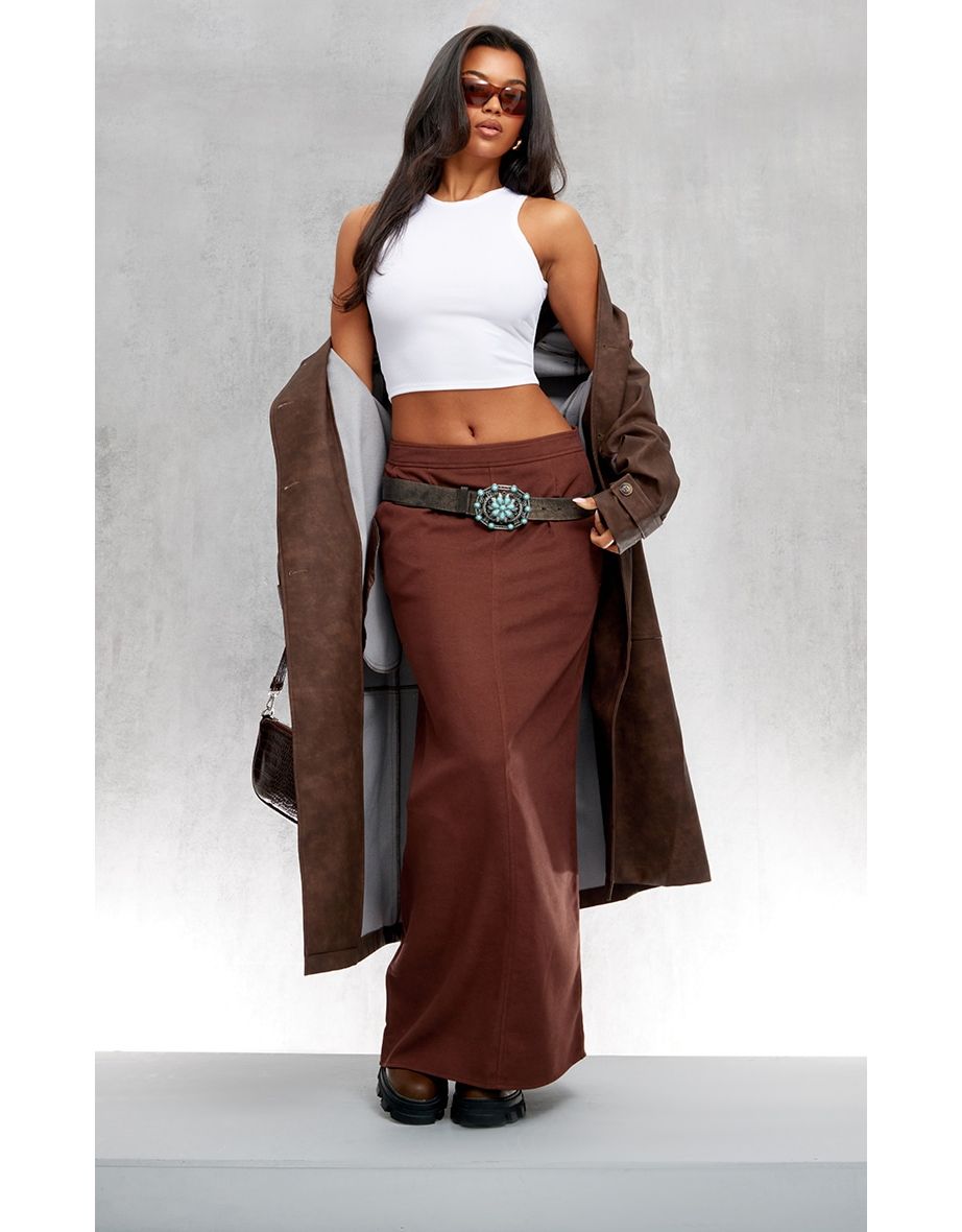 Straight store maxi skirts