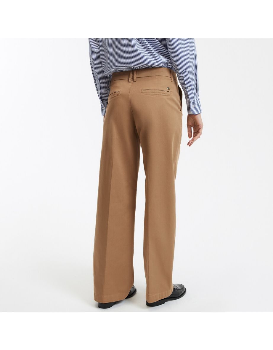Cotton Straight Chinos - 3