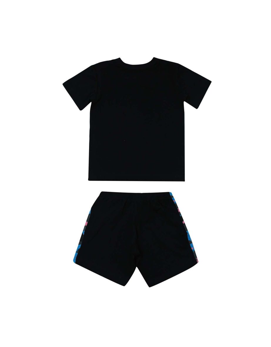 Boy's adidas Originals Infant Camo Shorts and T-Shirt Set in Black - 1