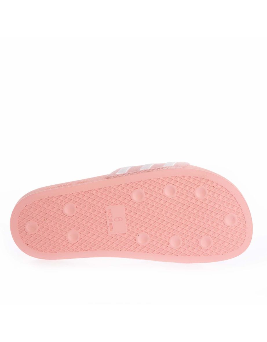 Women's adidas Originals Adilette Slide Sandals in Purple - 4