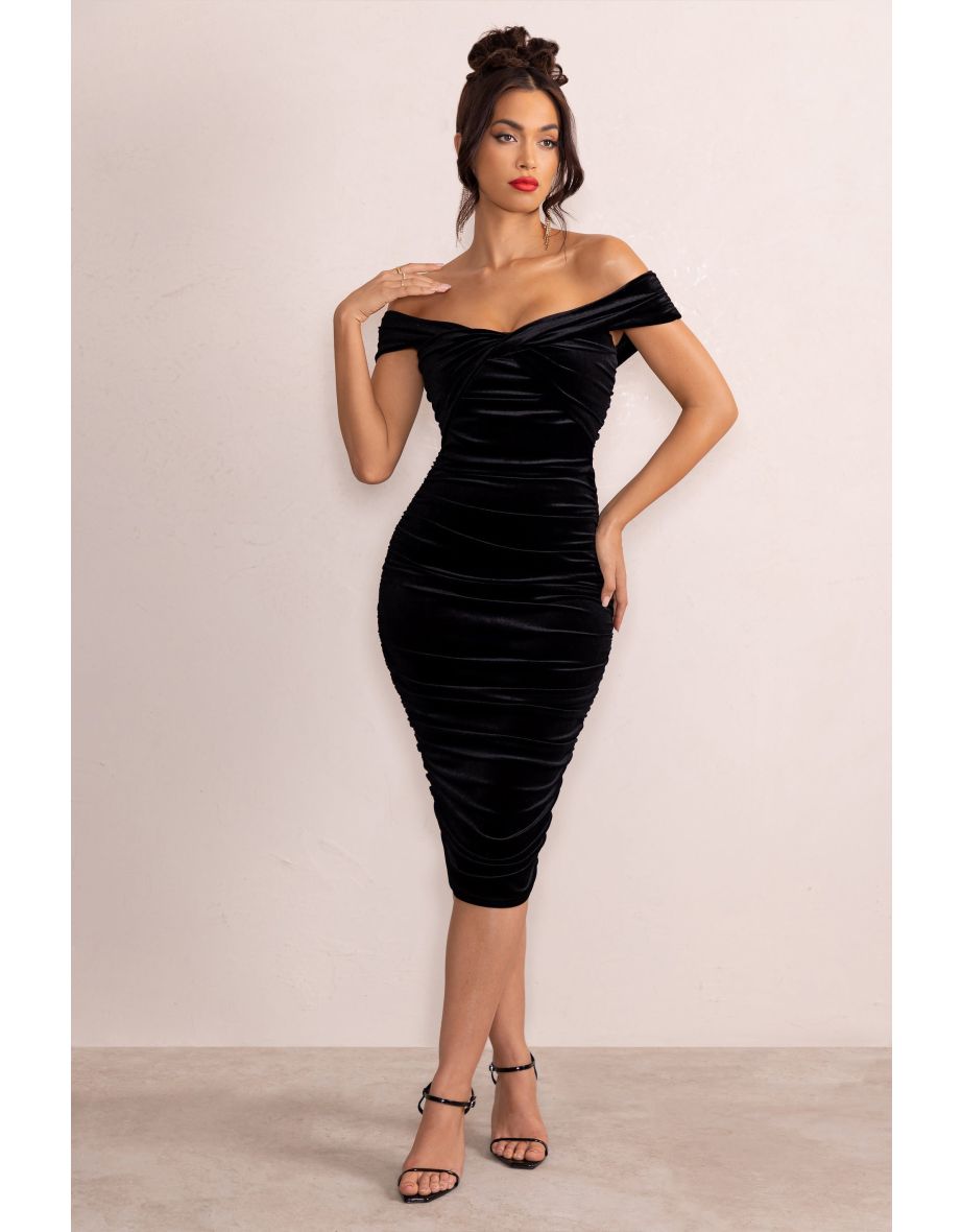 Club l velvet dress discount