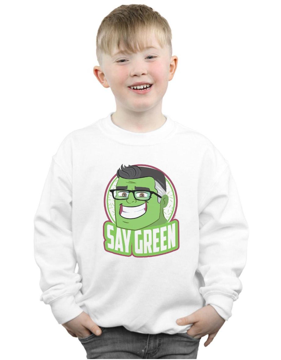 Boys hulk sweatshirt cheap