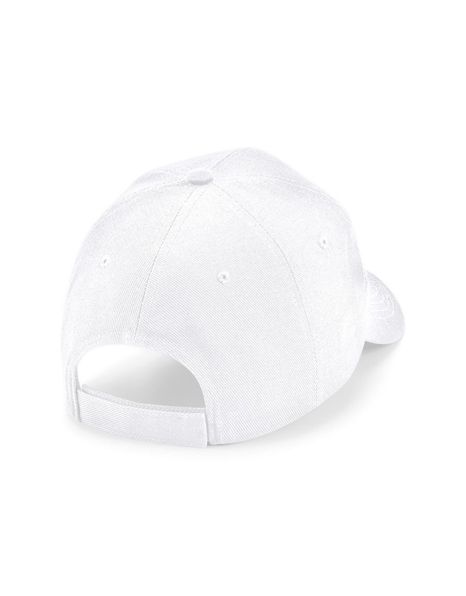 Beechfield Unisex Ultimate 6 Panel Cap - White - 1