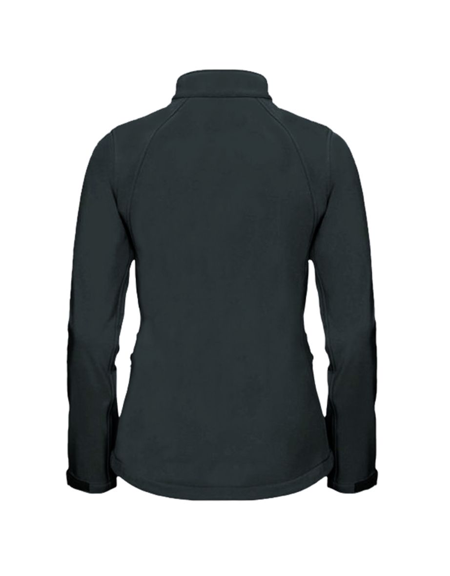 Jerzees Colours Ladies Water Resistant & Windproof Soft Shell Jacket - Titanium - 1