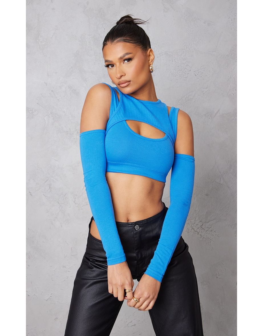 Cold shoulder cut out tops new arrivals