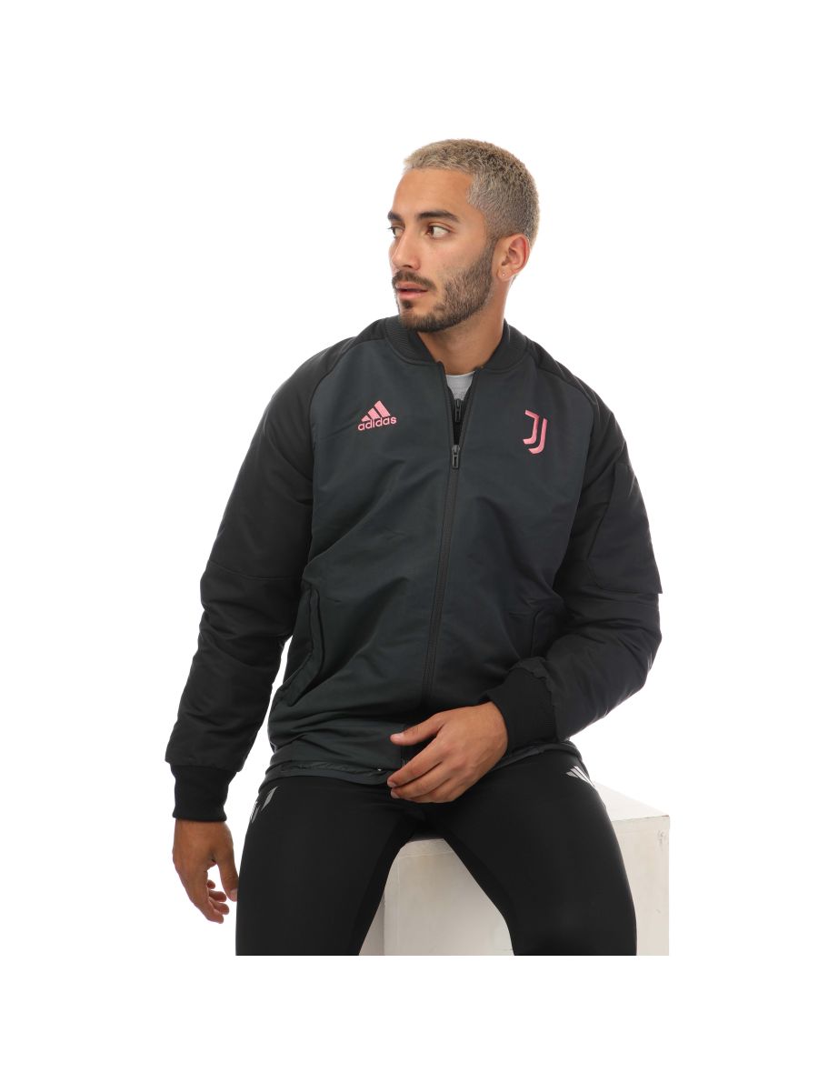 Men's adidas Juventus Travel Jacket in Black - 3