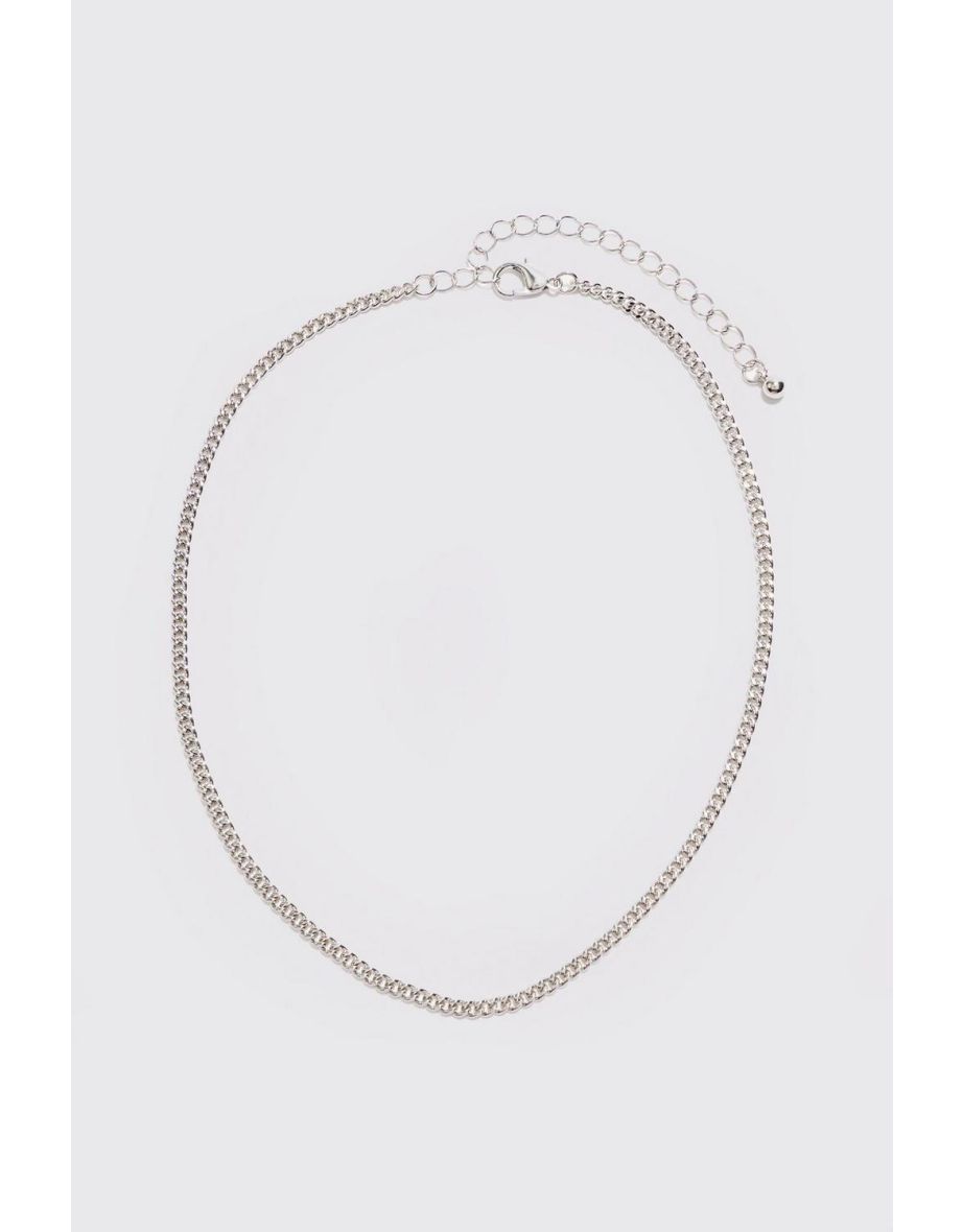 3 Pack Chain Necklace In Silver - silver - 3
