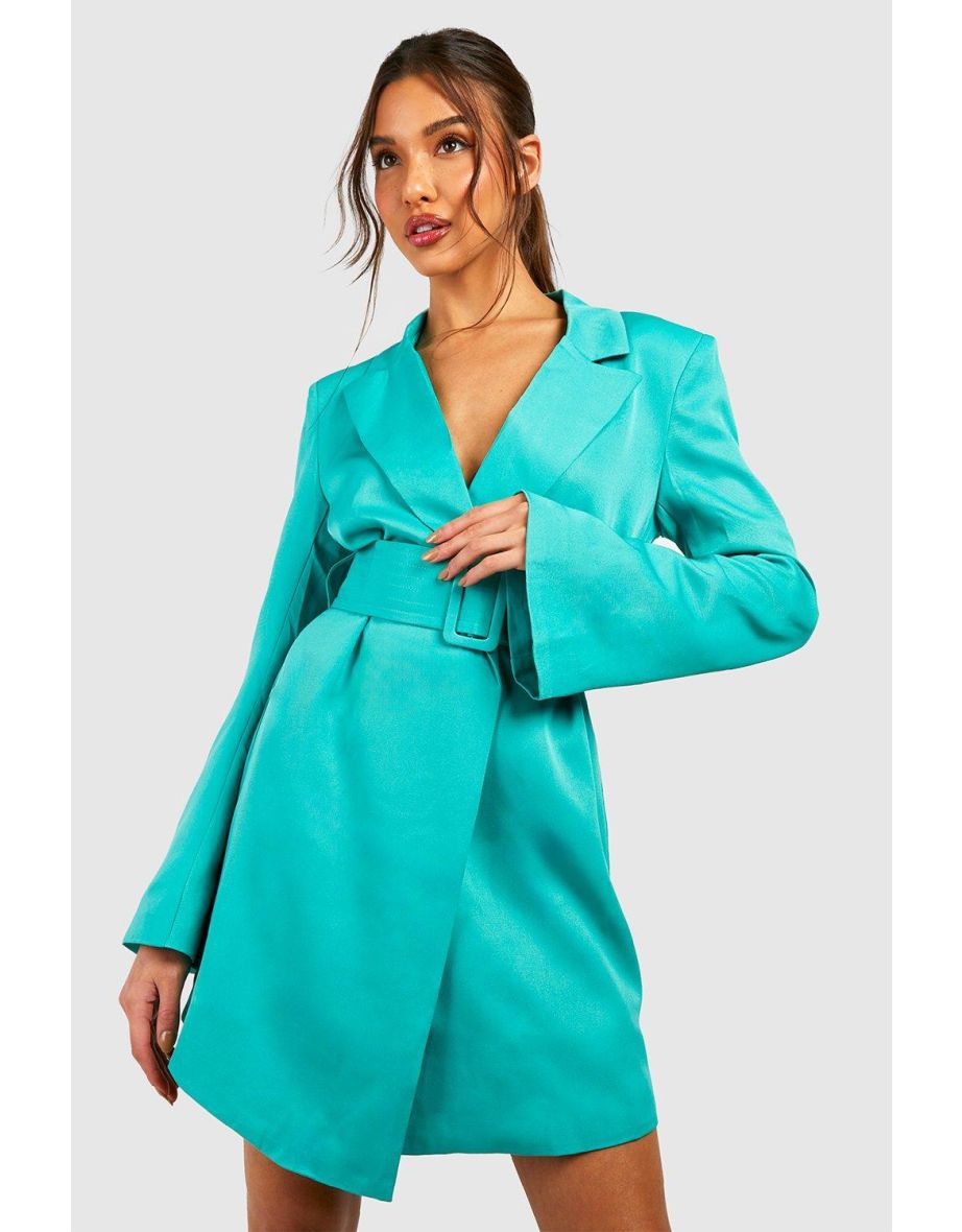 Split sleeve blazer dress cheap
