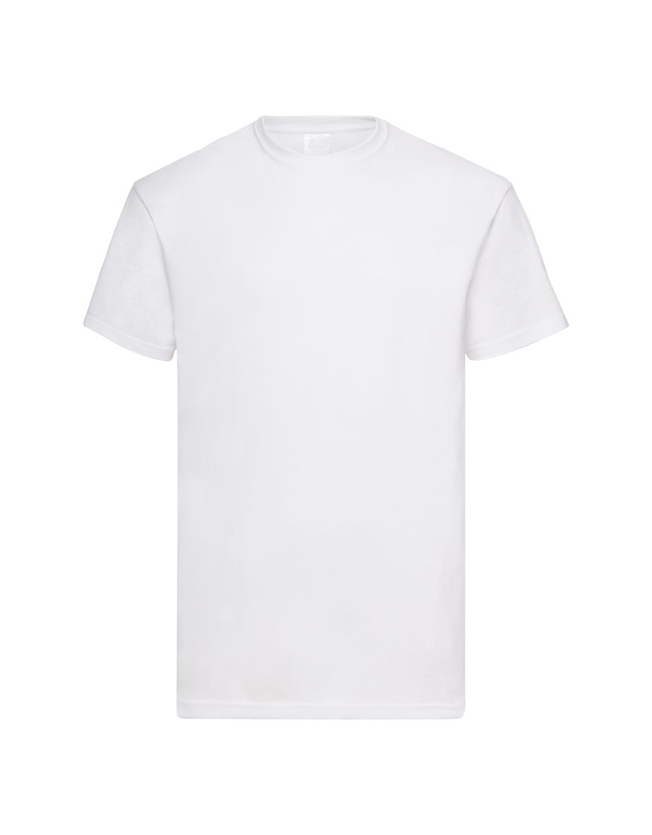Mens Value Short Sleeve Casual T-Shirt - Snow