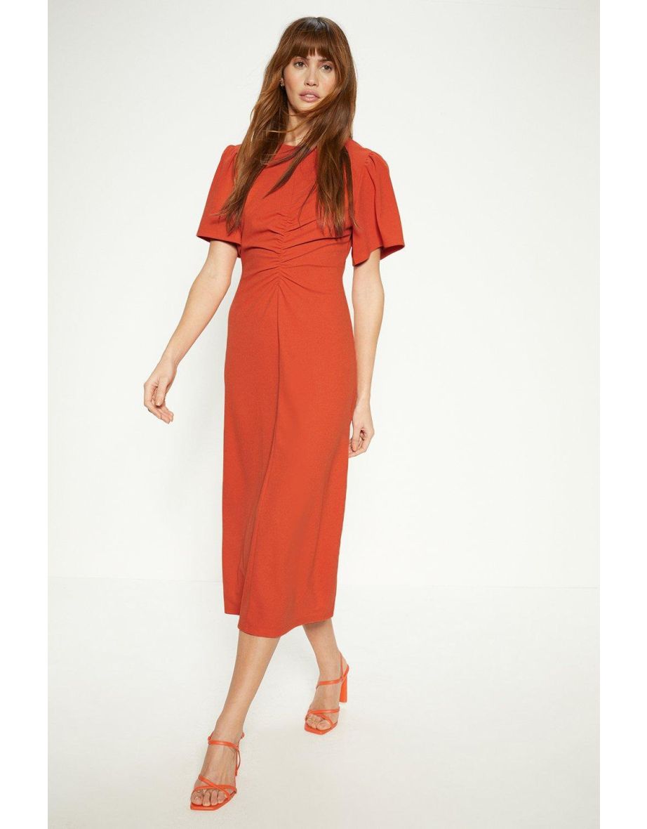Oasis red hotsell midi dress