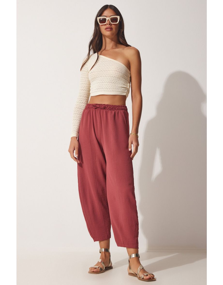 Pants - Pink - Carrot pants