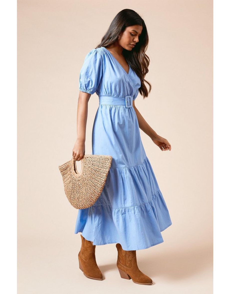 Petite Poplin Shirt Dress