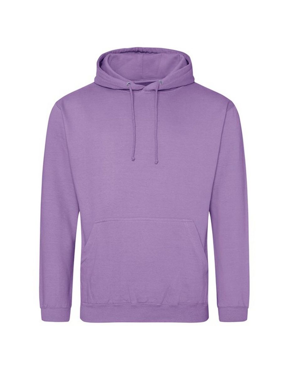 Awdis Mens College Hoodie - Digital Lavender