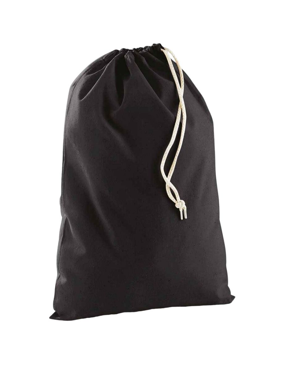Westford Mill Stuff Drawstring Bag - Black