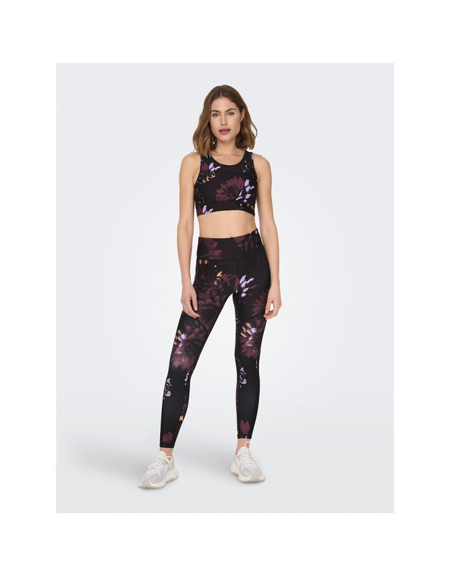 Emo Floral Sports Bra - 3