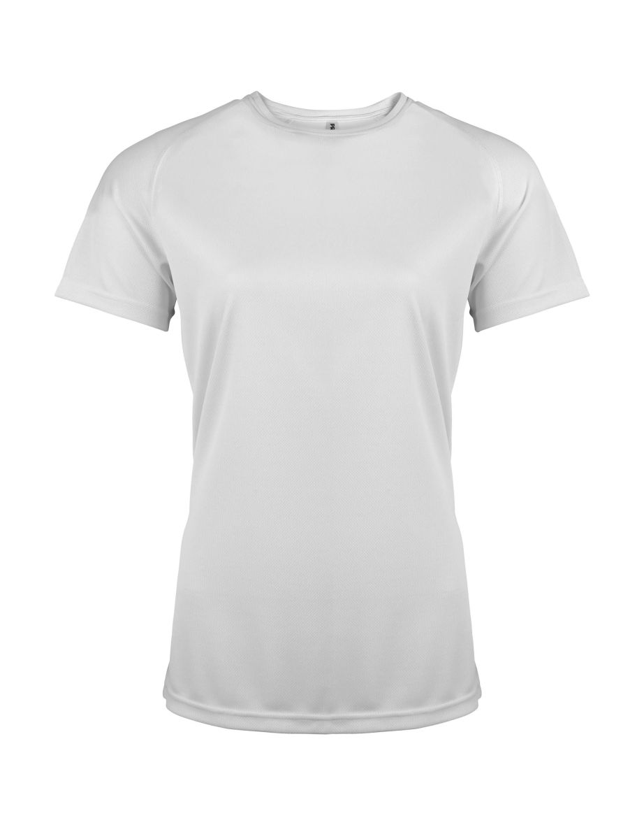 Kariban Proact Womens Performance Sports / Training T-shirt - White