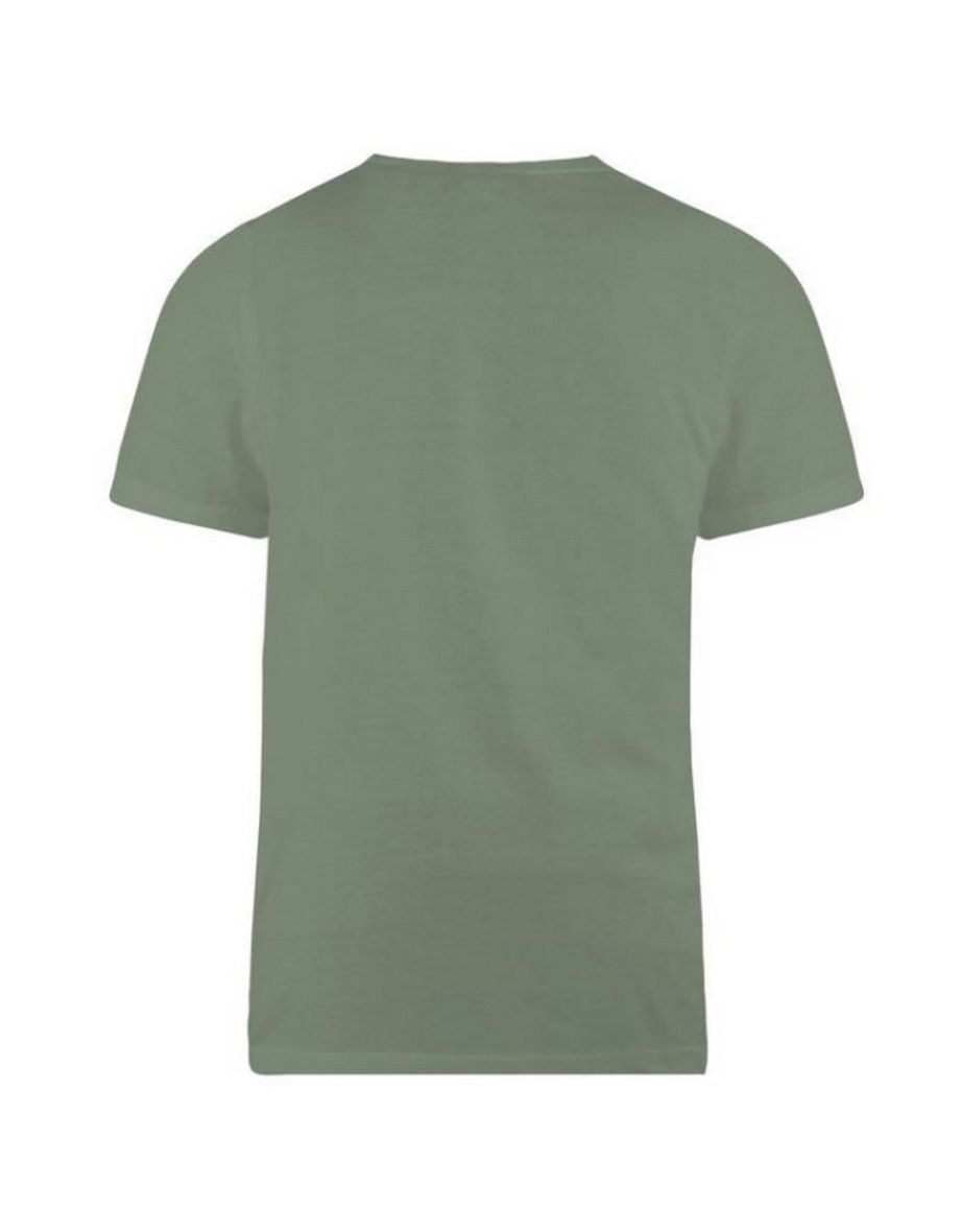 Duke Mens Flyers-2 Kingsize Crew Neck T-Shirt - Khaki - 2