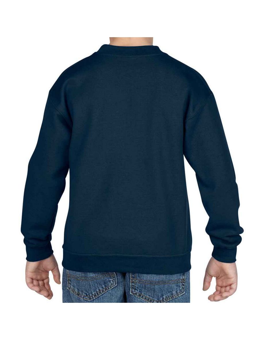 Gildan Childrens/Kids Heavy Blend Drop Shoulder Sweatshirt - Navy - 1