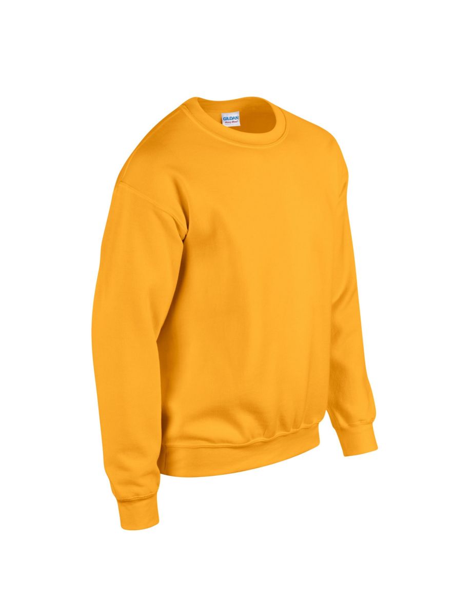 Gildan Mens Heavy Blend Sweatshirt - Gold - 2