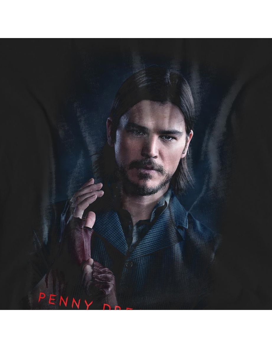 Penny Dreadful Unisex Adult Ethan T-Shirt - Black - 3