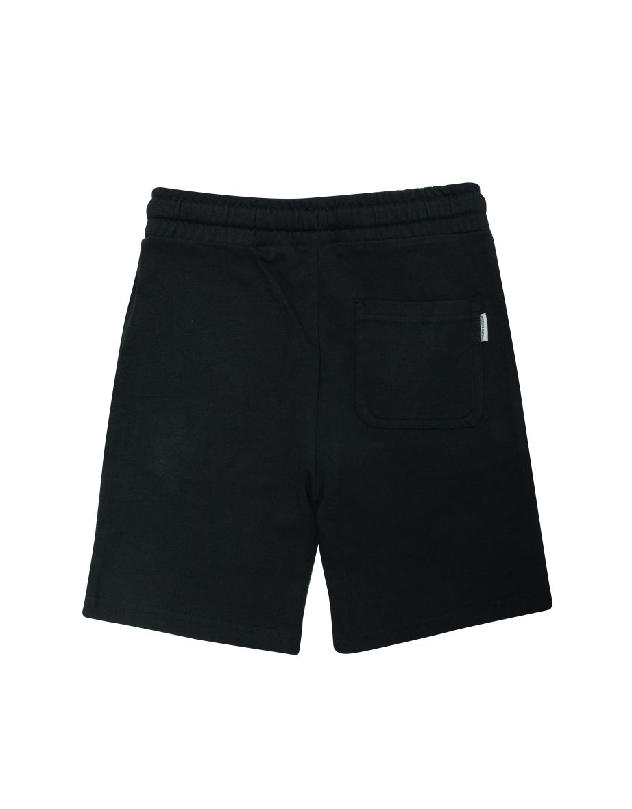 Boy's Franklin And Marshall Junior Arch Letter Short in Black - 1
