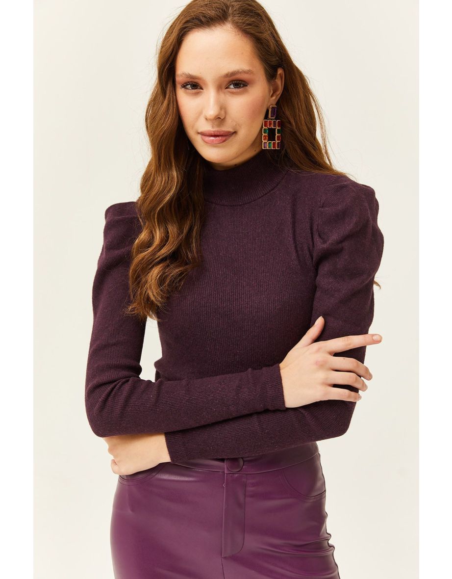 Women's Damson Princess Sleeve Lycra Blouse - 4