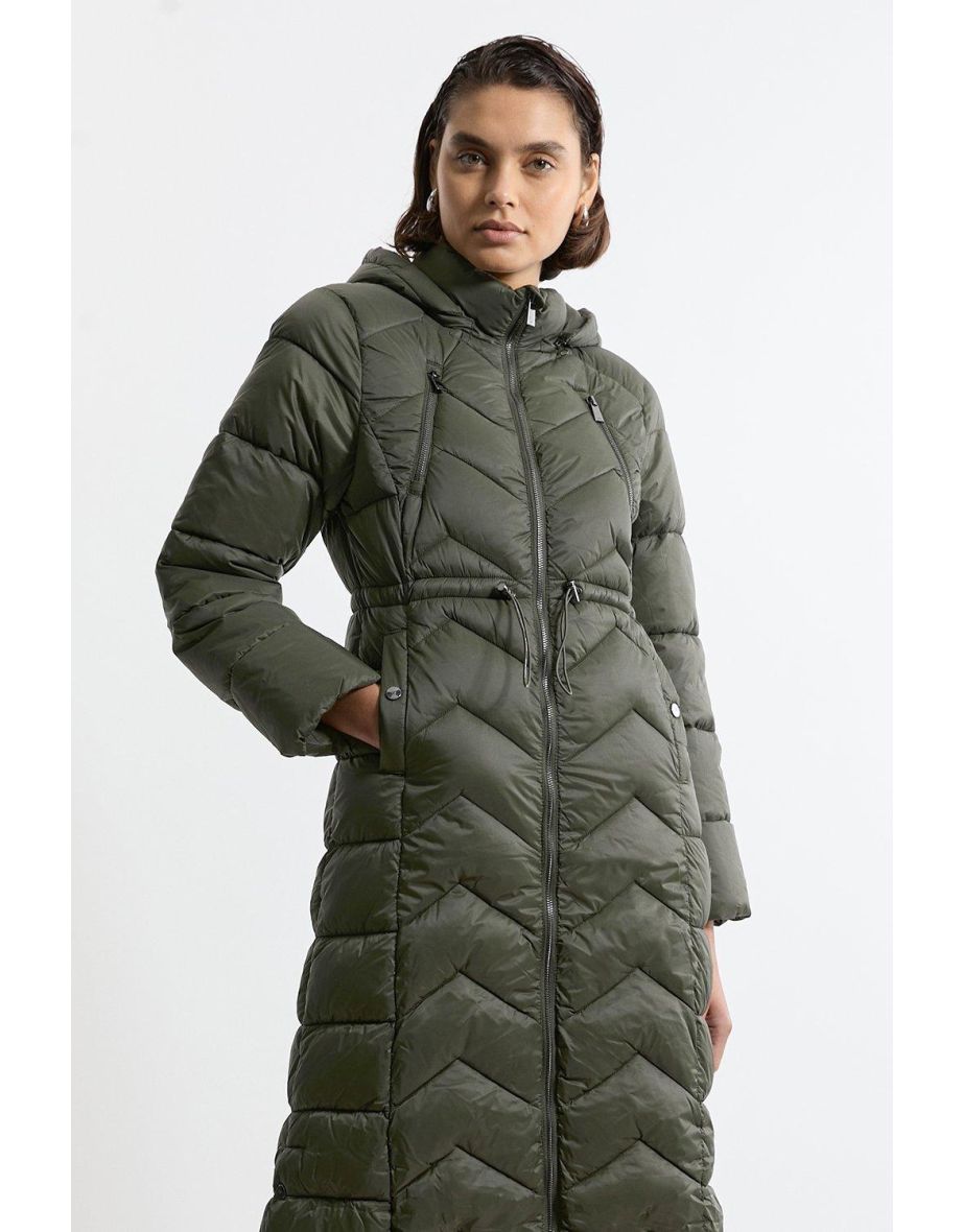 Lightweight Packable Maxi Coat - 3