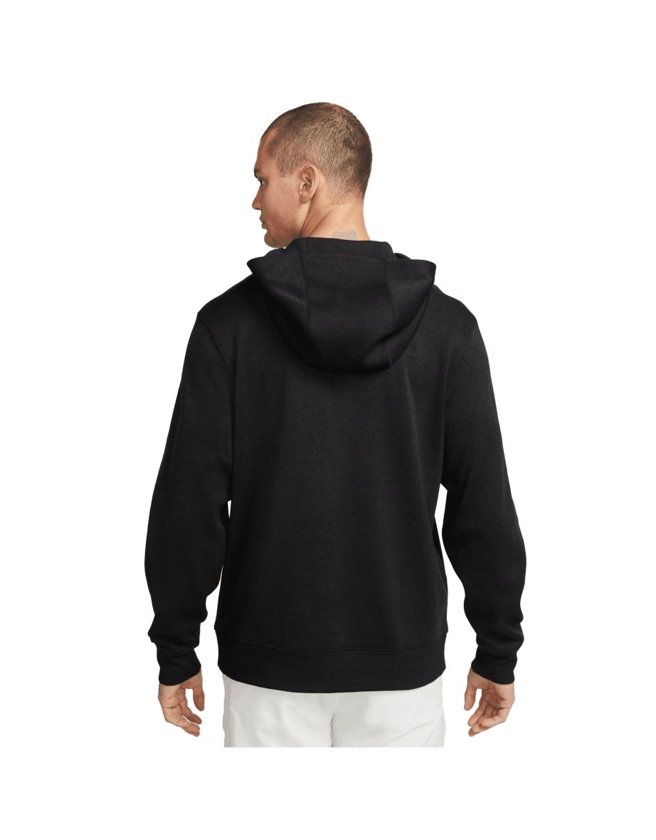 Nike Mens Dri-FIT Golf Hoodie - Black/Brushed Silver - 2