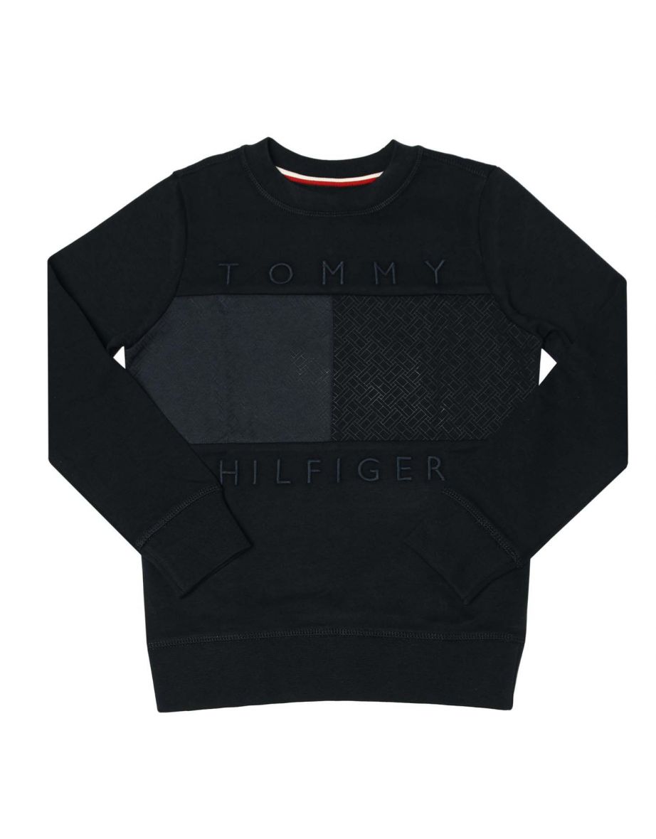 Tommy hilfiger hot sale sweatshirt junior