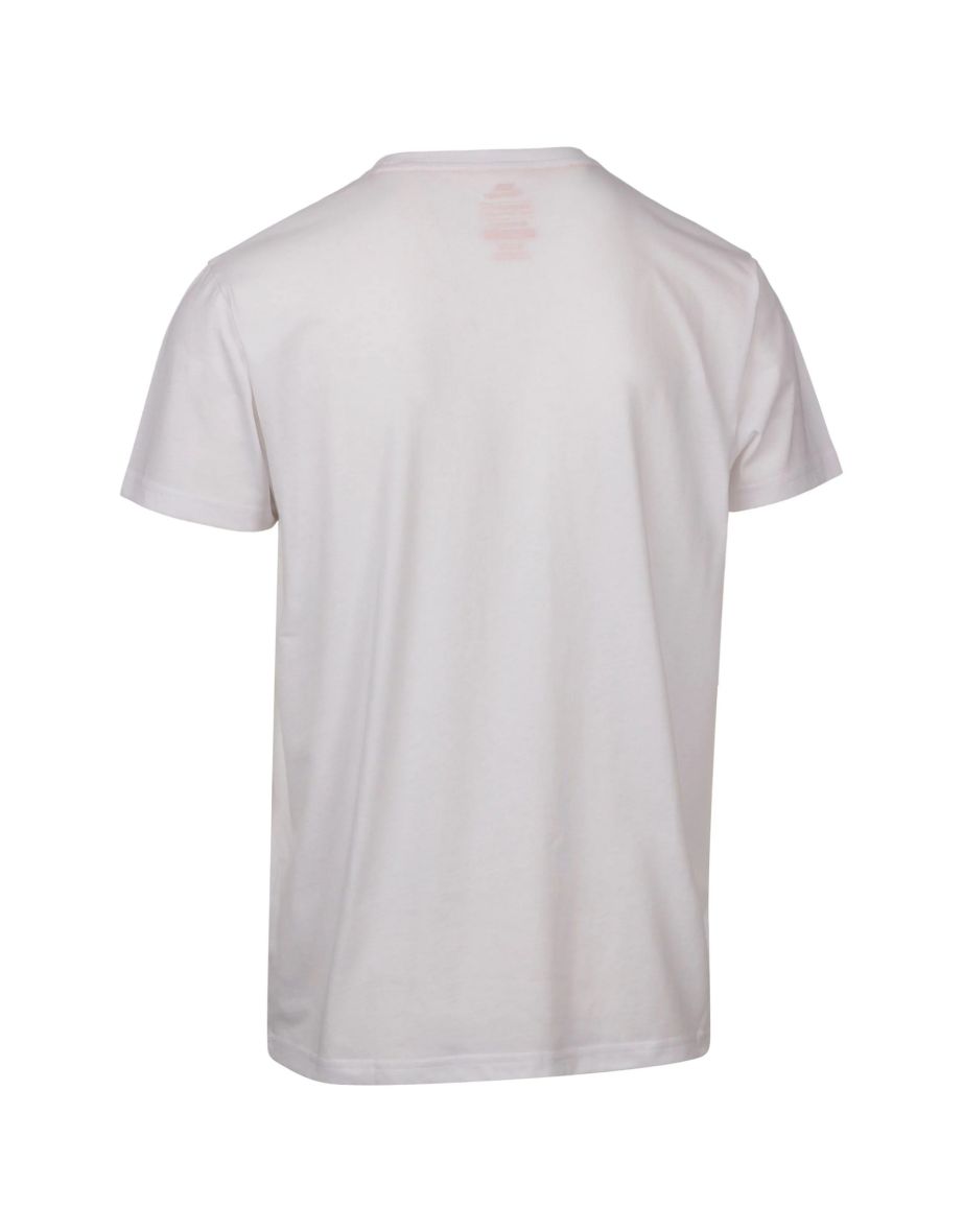 Trespass Mens Pendla Printed T-Shirt - White - 1