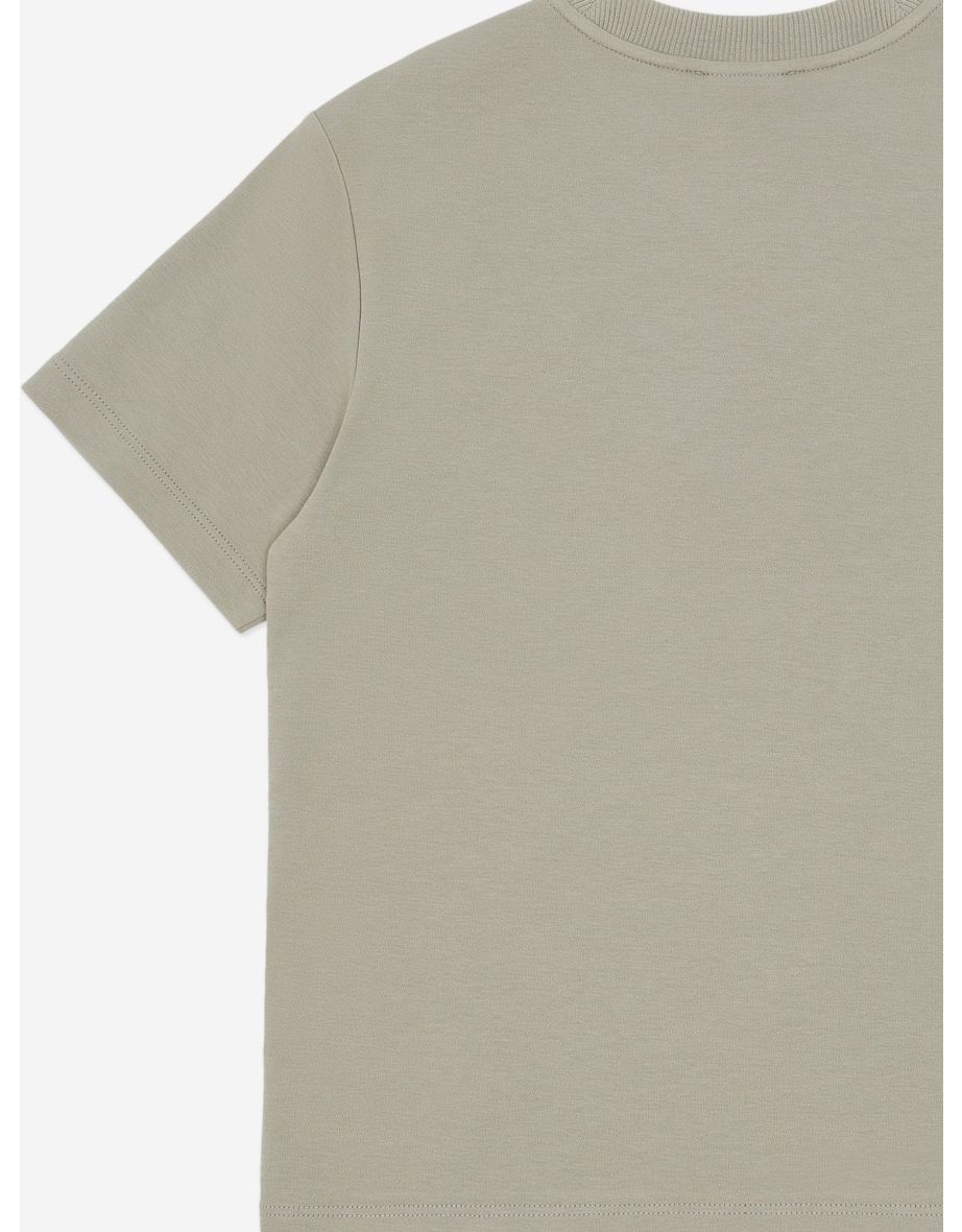 Emporio Armani Boys Logo T-Shirt in Green - 3