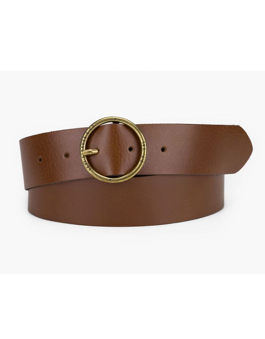 Circle Leather Belt