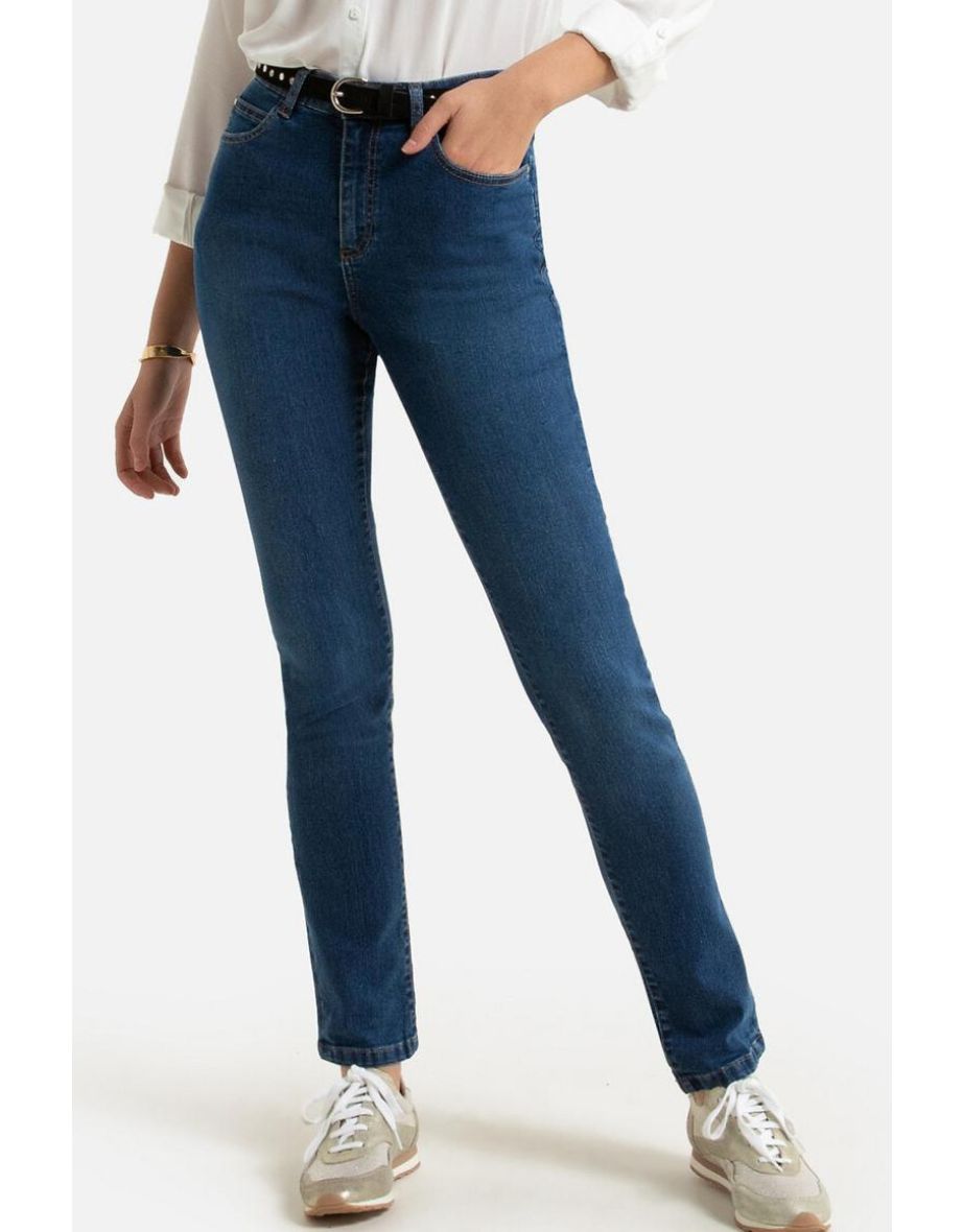 Regular Fit Straight Jeans, Length 30.5''