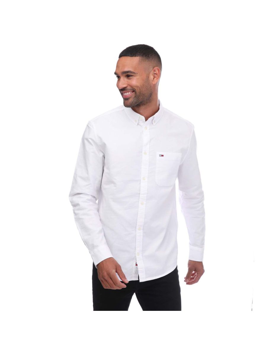 Men's Tommy Hilfiger Regular Oxford Shirt in White