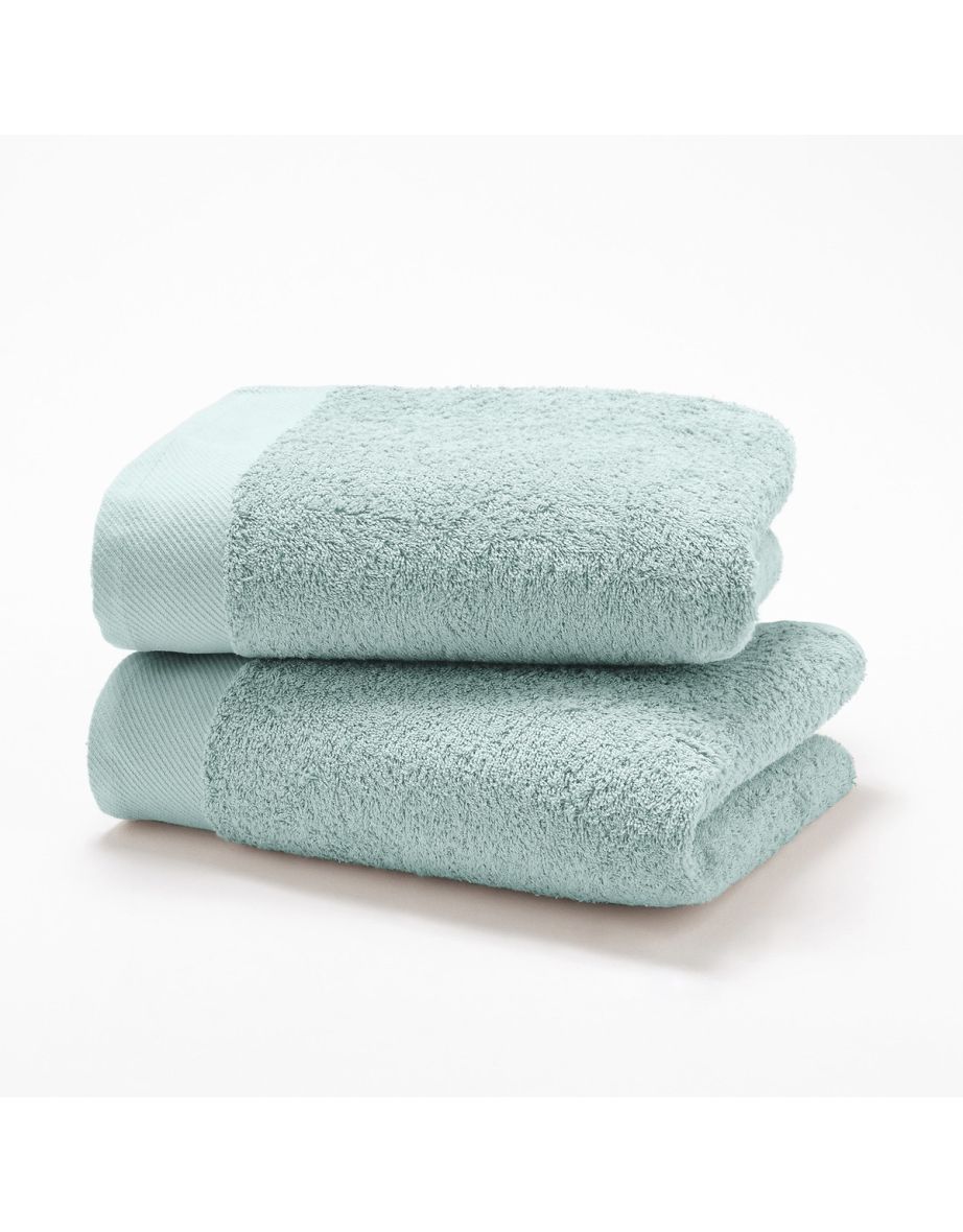 Set of 2 Scenario 100% Cotton Terry Towels - 1