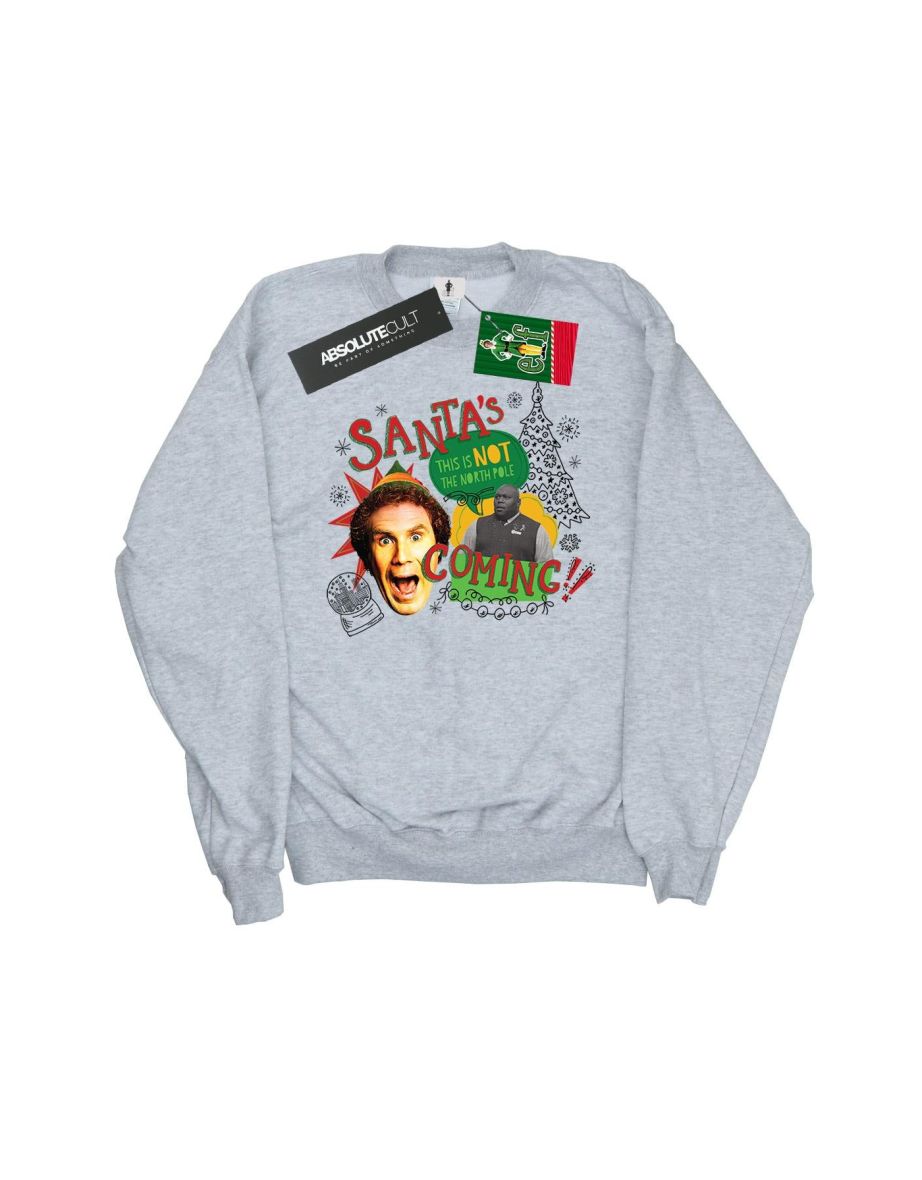 Elf Boys North Pole Sweatshirt - Sports Grey